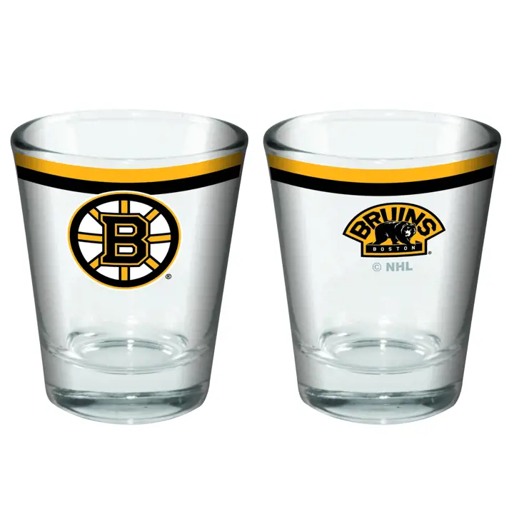 Verre à shot Boston Bruins de 2 oz à double bande