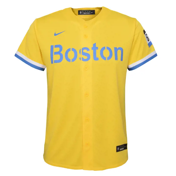 Maillot Boston Red Sox MLB Youth City Connect Replica blanc