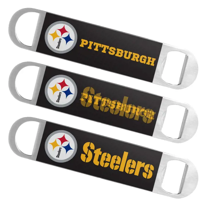 Ouvre-bouteille holographique Pittsburgh Steelers AST