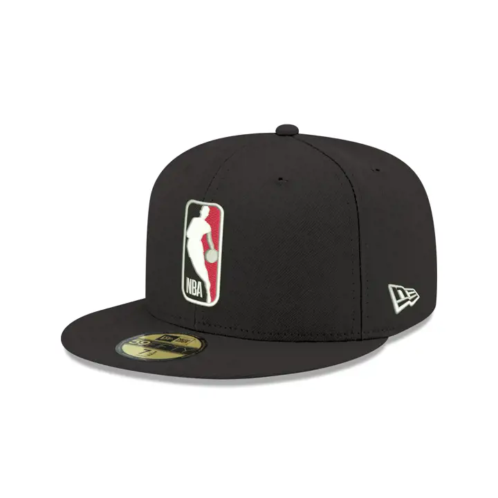 Casquette 59FIFTY Logo Man NBA des Toronto Raptors NOIRE