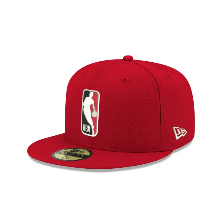 Casquette 59FIFTY Rouge Logo Man des Houston Rockets de la NBA