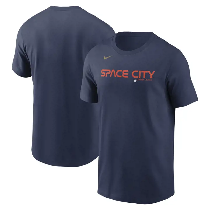 T-shirt Nike MLB City Connect des Houston Astros BLEU MARINE