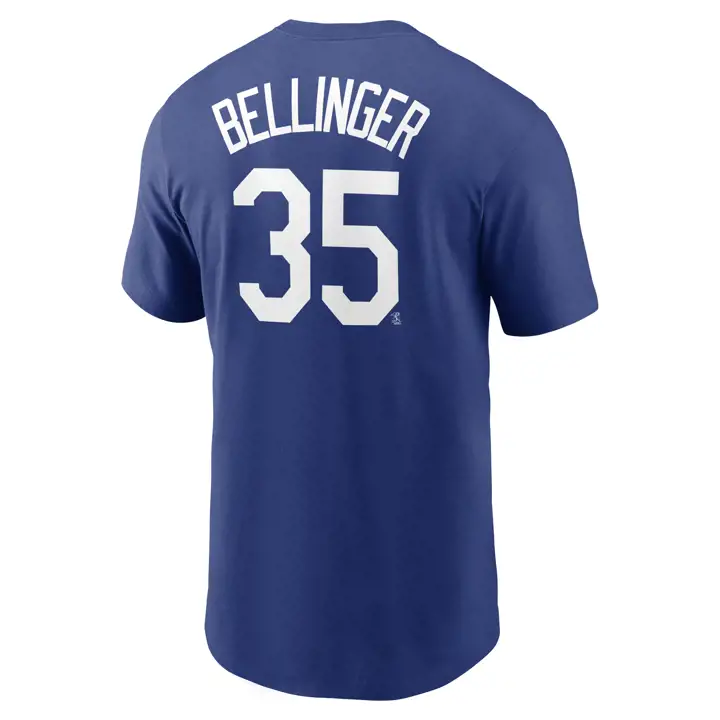 T-shirt joueur MLB Nike N&N Los Angeles Dodgers Cody Belling