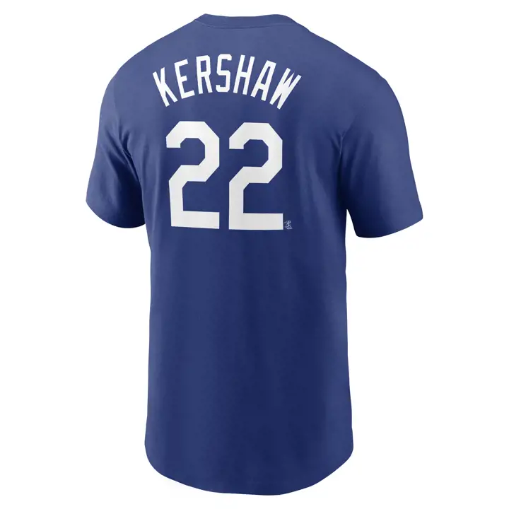 T-shirt Los Angeles Dodgers MLB Nike N&N Joueur Clayton Kershaw