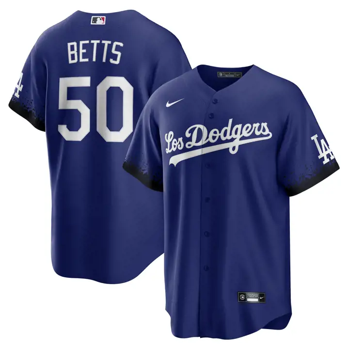 Maillot Nike Mookie B des Dodgers MLB City Connect Replica