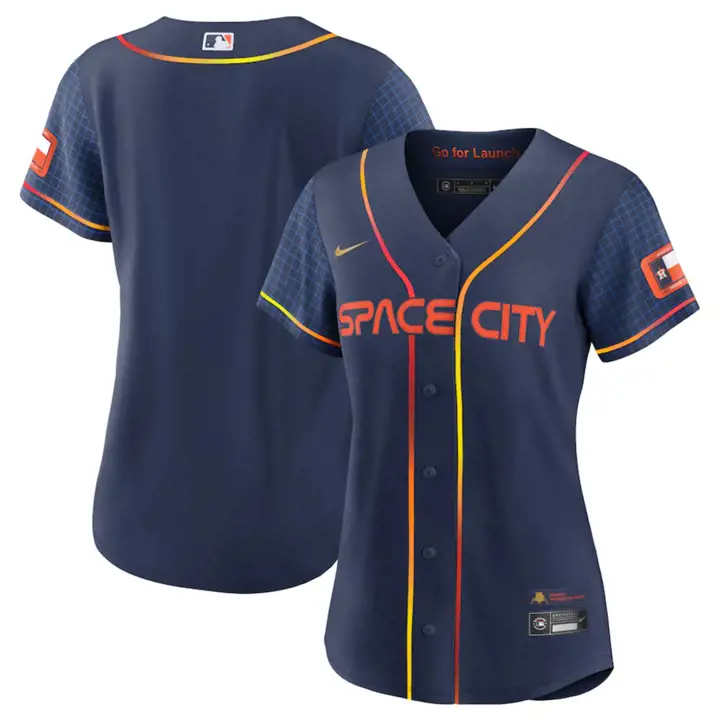 Maillot réplique Astros MLB City Connect pour femme À DÉFINIR