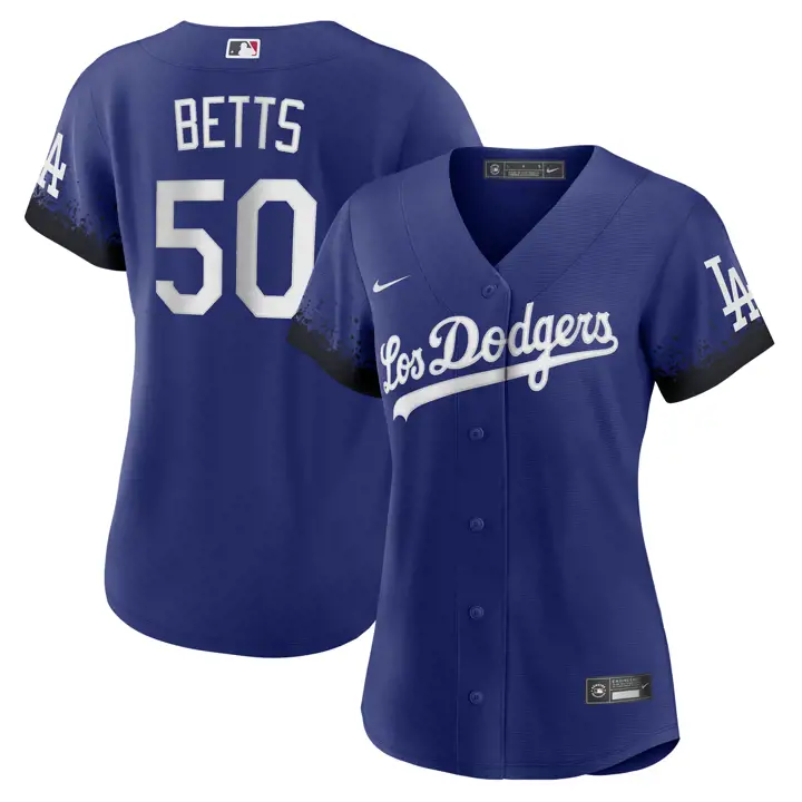 Dodgers MLB Maillot réplique pour femme City Connect Joueur Mooki