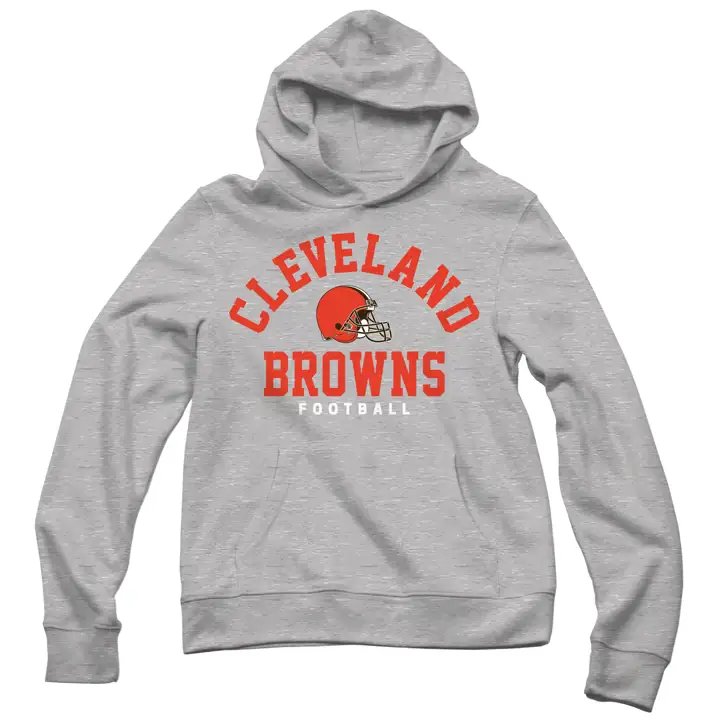 BROWNS NFL Established Hood 20 gry