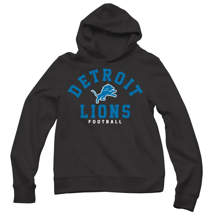 Hoodie NFL Detroit Lions Fondé en 20 Noir