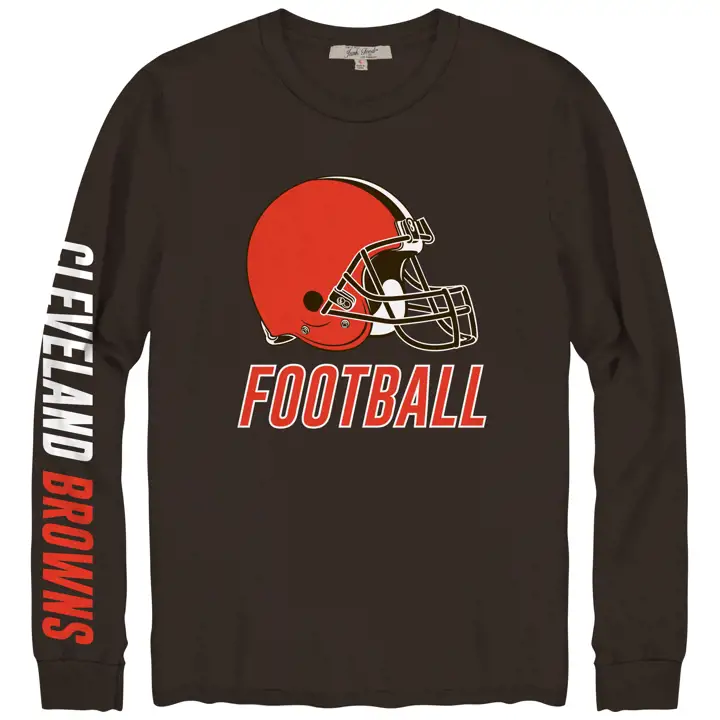 T-shirt NFL Zone Read à manches longues Cleveland Browns 20 BRN