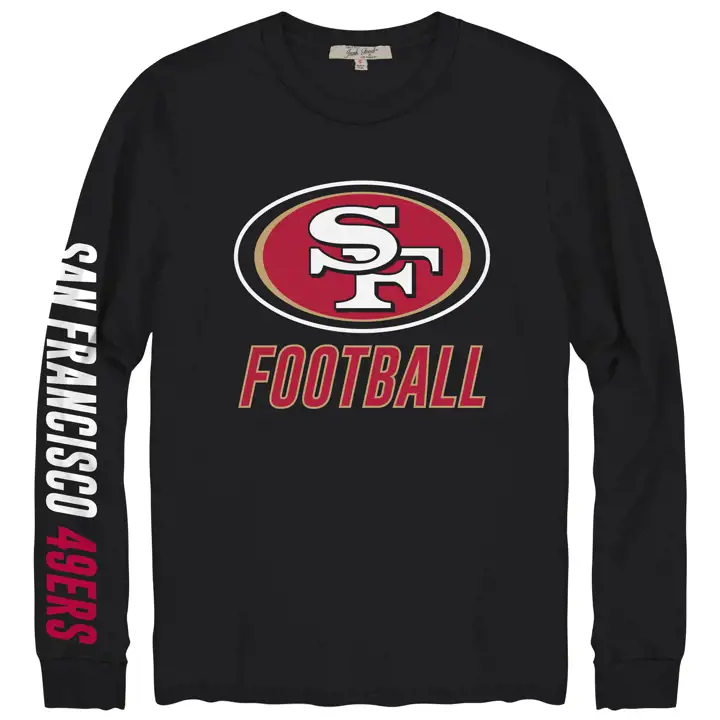 T-shirt à manches longues NFL Zone Read San Francisco 49ers 20 BLK