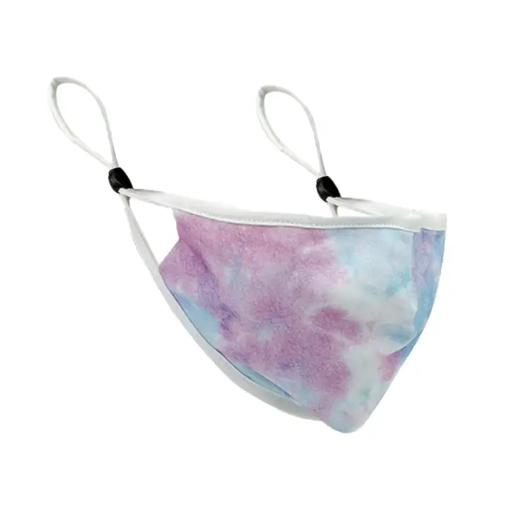 Masque Lids Custom Comfort Tie-Dye ROSE/BLEU/BLANC