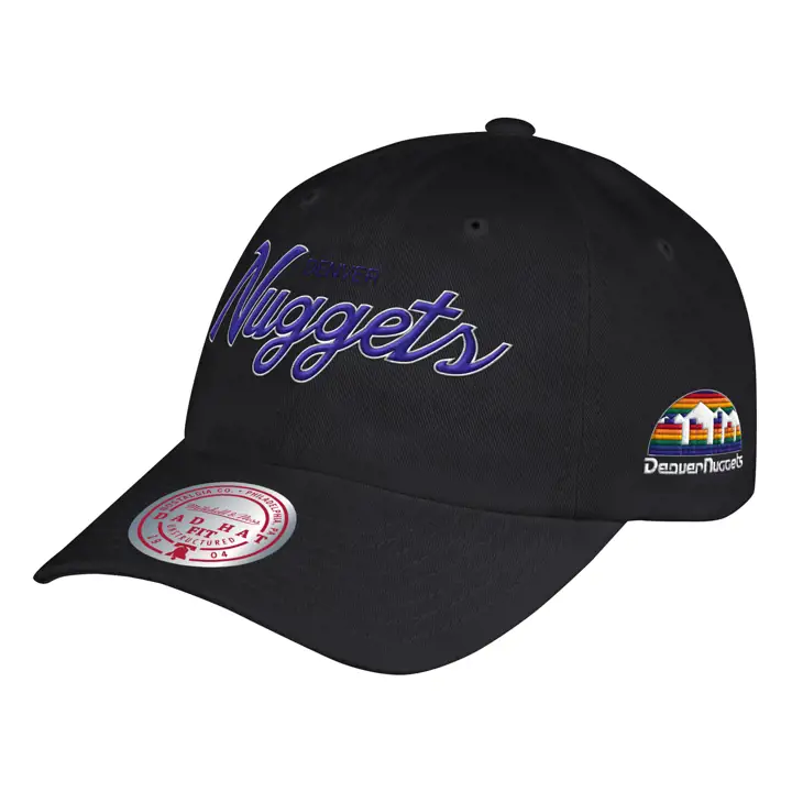 Casquette papa DENVER NUGGETS HWC Foundation Script NOIRE