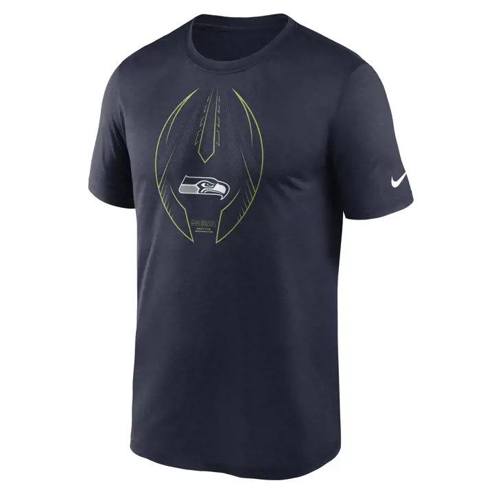 T-shirt Seattle Seahawks NFL Icon Legend 21 BLEU MARINE