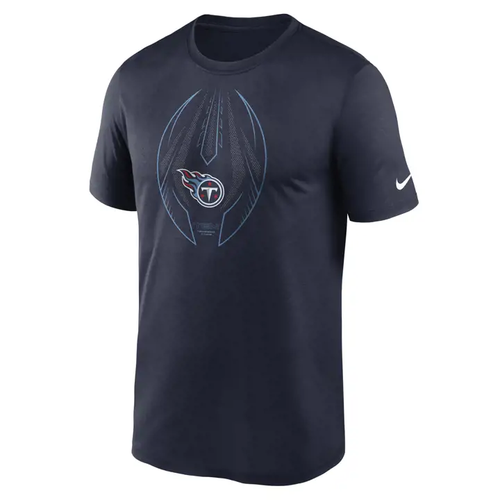 T-shirt de Légende Icône NFL Tennessee Titans 21 BLEU MARINE