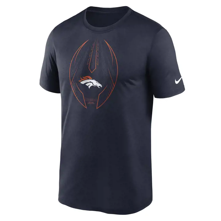 T-shirt Icône Légende NFL Denver Broncos 21 BLEU MARINE
