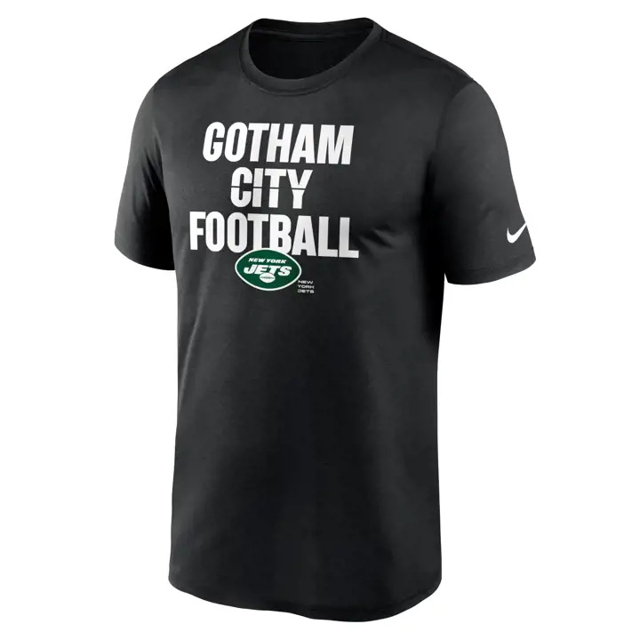 T-shirt NFL New York Jets Phrase Locale 21 Noir