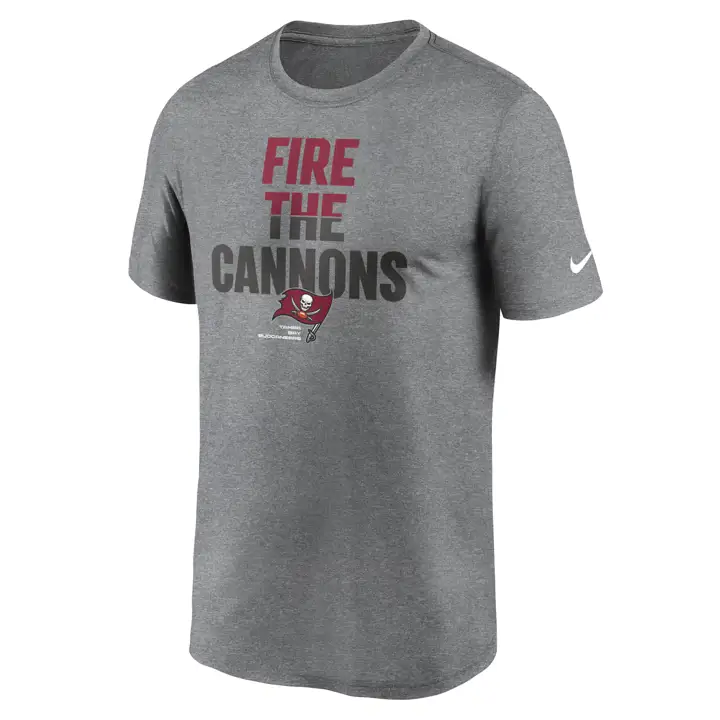 T-shirt NFL Tampa Bay Buccaneers avec expression locale 21 H-GRIS