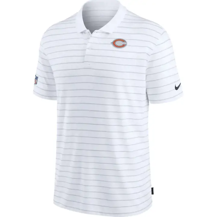 Chicago Bears NFL POLO VICTOIRE ENTRAÎNEURS 21 BLANC