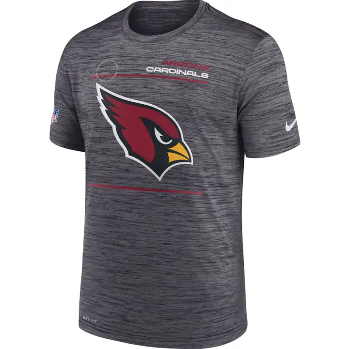 T-SHIRT NFL VELOCITY SIDELINE ARIZONA CARDINALS 21 NOIR