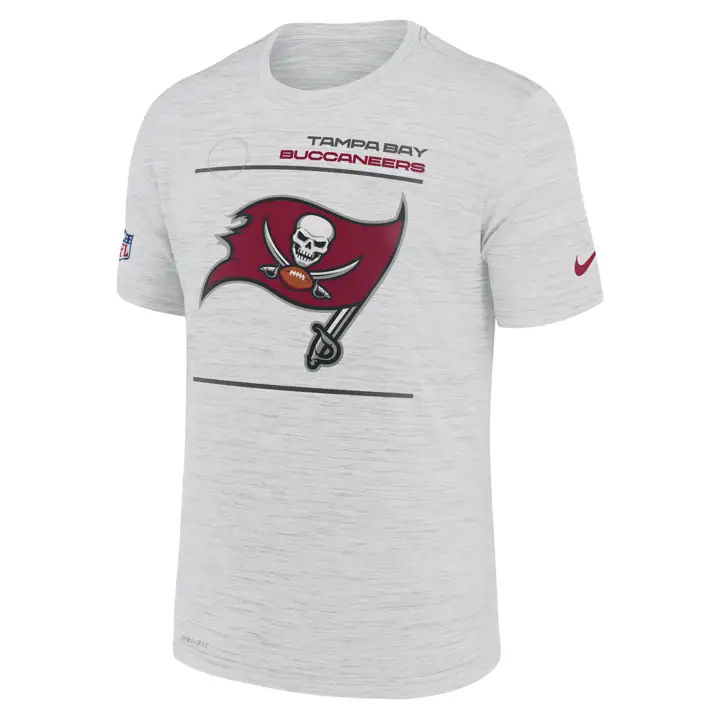 T-SHIRT TAMPA BAY BUCCANEERS NFL VELOCITY SIDELINE 21 BLANC