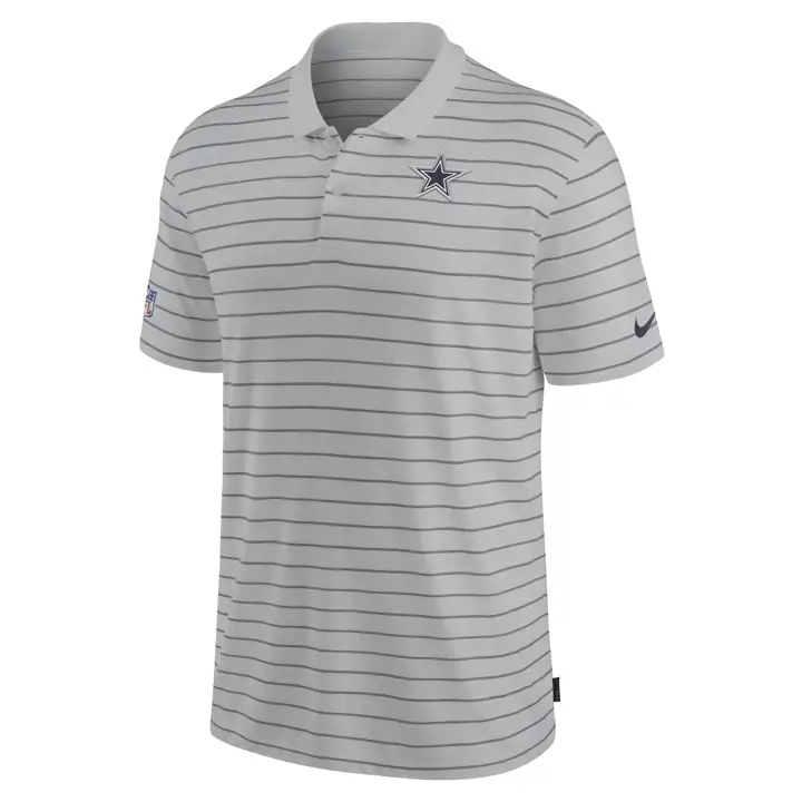 Dallas Cowboys NFL VICTOIRE ENTRAÎNEURS POLO 21 ARGENT