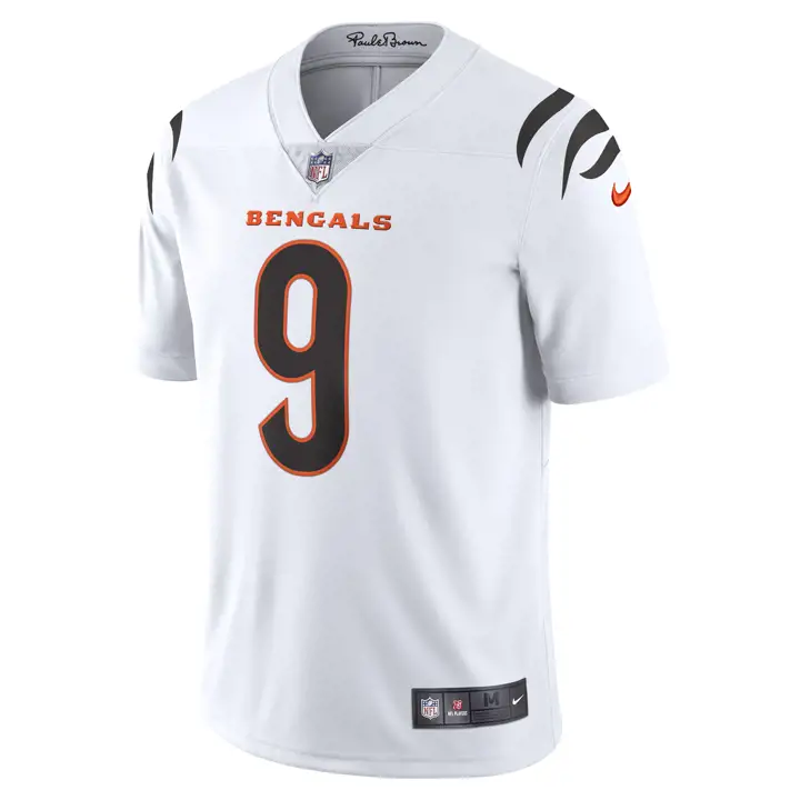 Maillot NFL Bengals Vapor Untouchable Limited Joe Burrow blanc