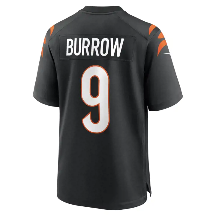 BENGALS NFL Game Jersey Joe Burrow blk