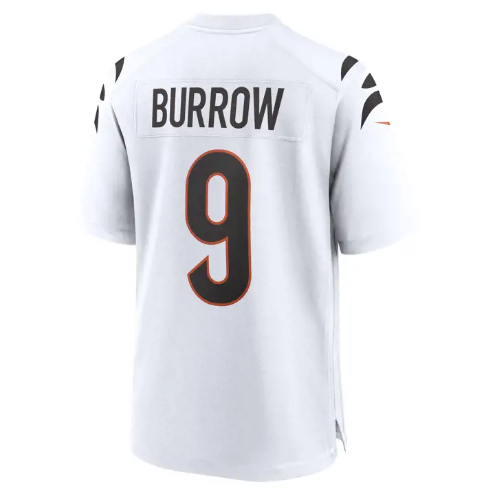 Maillot de match NFL BENGALS Joe Burrow blanc