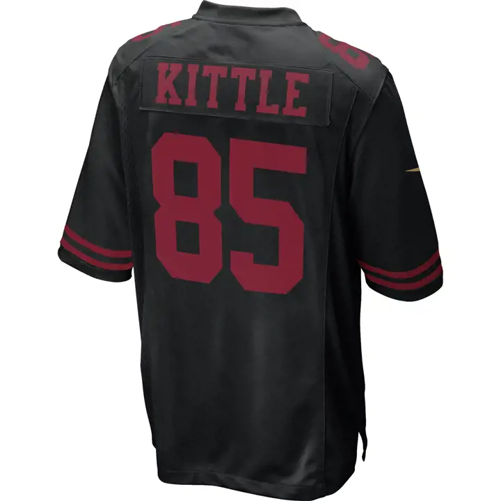 Maillot de match NFL San Francisco 49ers George Kittle À déterminer