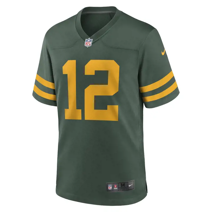 Maillot de match NFL Green Bay Packers Aaron Rodgers À déterminer