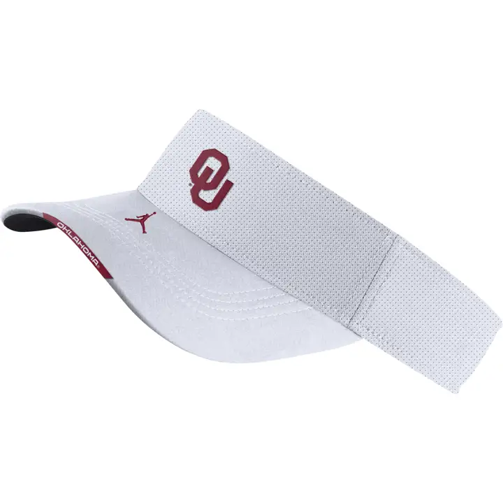 Visière Jordan NCAA Sooners de l'Oklahoma SDLN 21 blc