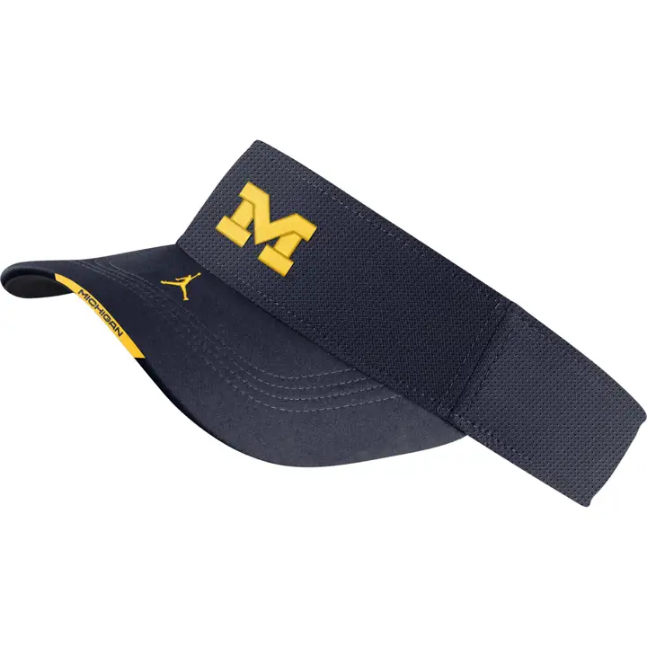 Michigan Wolverines NCAA Jordan Visière SDLN 21 marine