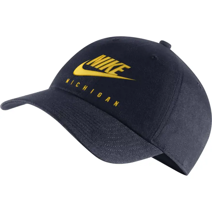 Michigan Wolverines NCAA H86 Futura réglable bleu marine