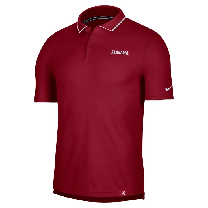 Polo Alabama Crimson Tide NCAA début de saison 21 CRIM/BLC