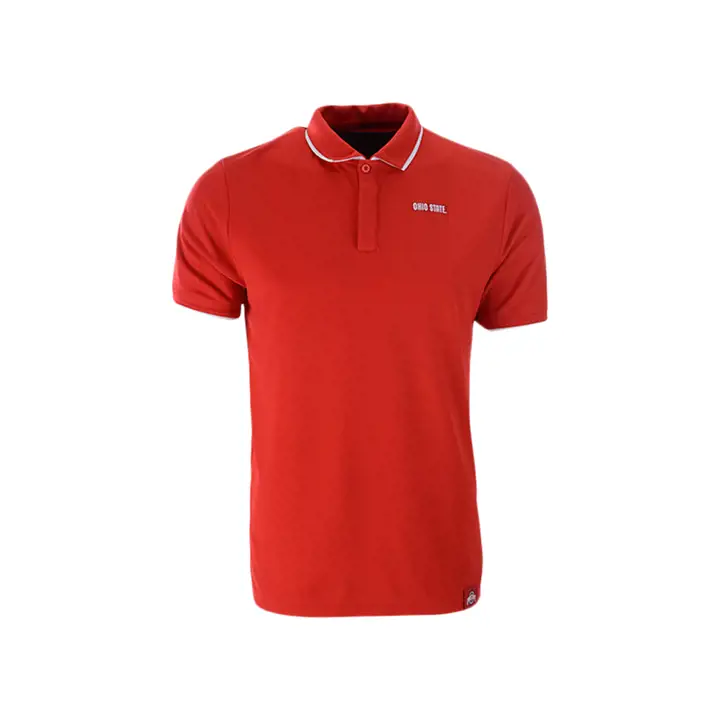 Polo OHIO STATE BUCKEYES NCAA début de saison 21 ROUGE/BLANC