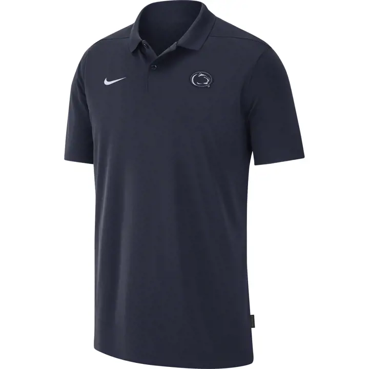 PENN STATE NITTANY LIONS NCAA Polo d'entraîneur Victory 21 NAVY/W