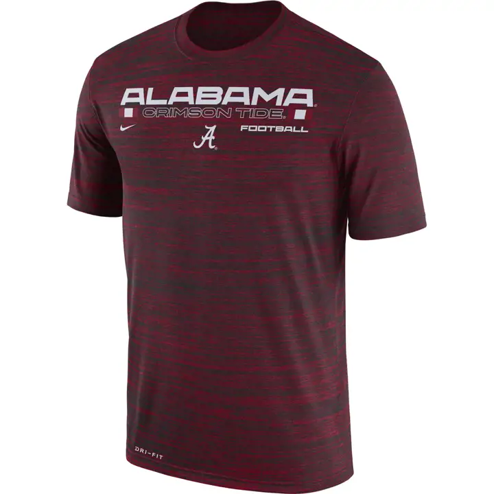 T-Shirt Velocity Légende NCAA Alabama Crimson Tide 21 CRIM