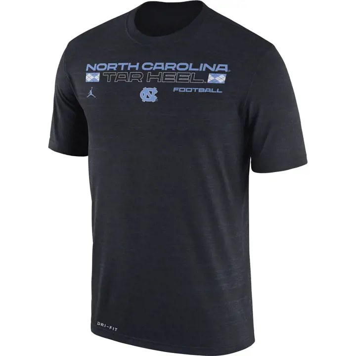 T-Shirt NORTH CAROLINA TAR HEELS NCAA Legend Velocity 21 MARINE