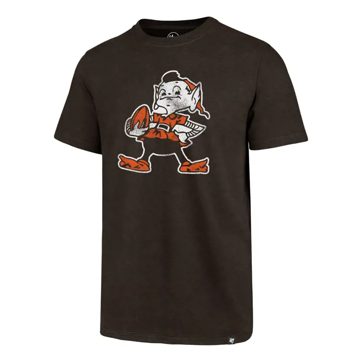 T-shirt homme Cleveland Browns NFL '47 Throwback Club 20 BRN