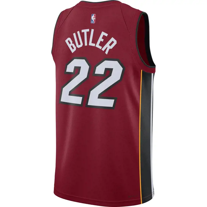 Miami Heat NBA MAILLOT SWINGMAN STATEMENT Butler rouge