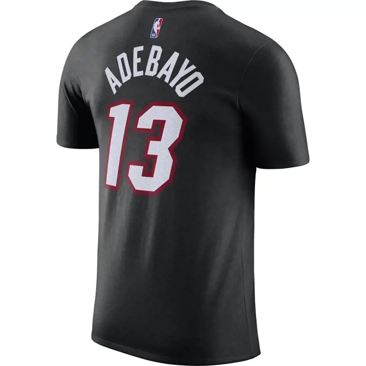 T-SHIRT Miami Heat NBA ICON PLAYER Bam noir