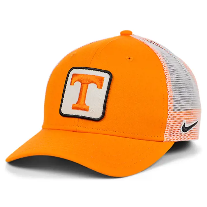 Casquette de camionneur Tennessee NCAA NK Patch orange/blanc
