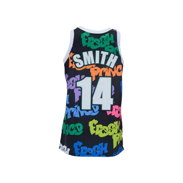 Maillot de film Le Prince de Bel-Air noir/ast
