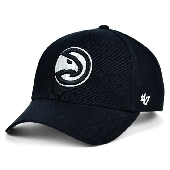 Casquette MVP Atlanta Hawks NBA noire/blanche '47