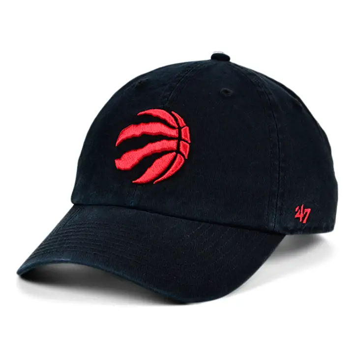 Casquette NBA « 47 Clean Up » des Raptors de Toronto noire