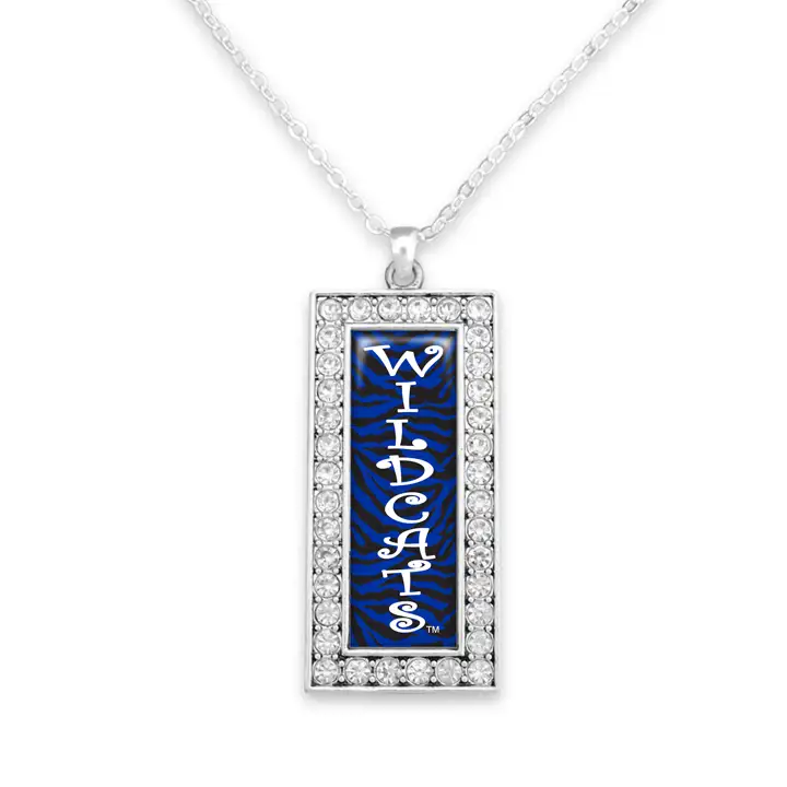 Collier Mascotte Carrée Wildcats du Kentucky