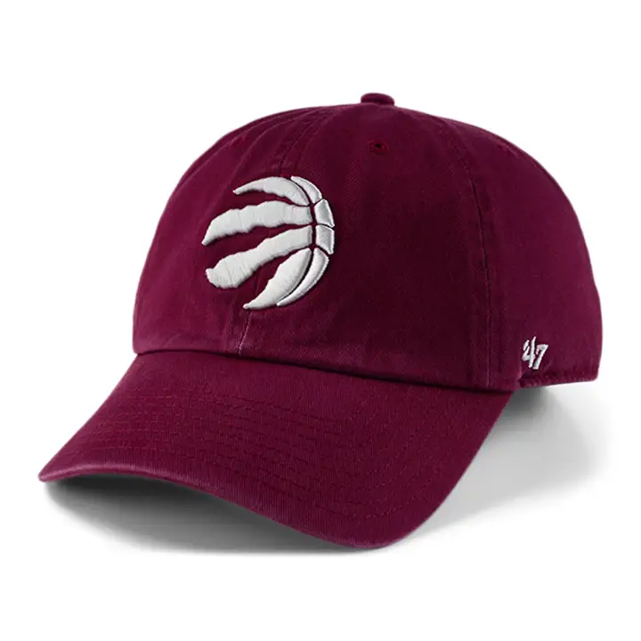 TORONTO RAPTORS NBA CASQUETTE '47 Clean Up cardinale