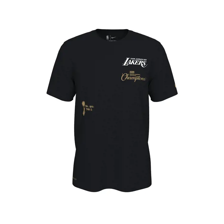 T-Shirt Los Angeles Lakers NBA Champion Expressif 20 BLK