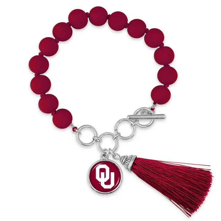 Bracelet collection Oklahoma Sooners No Strings Attached sil